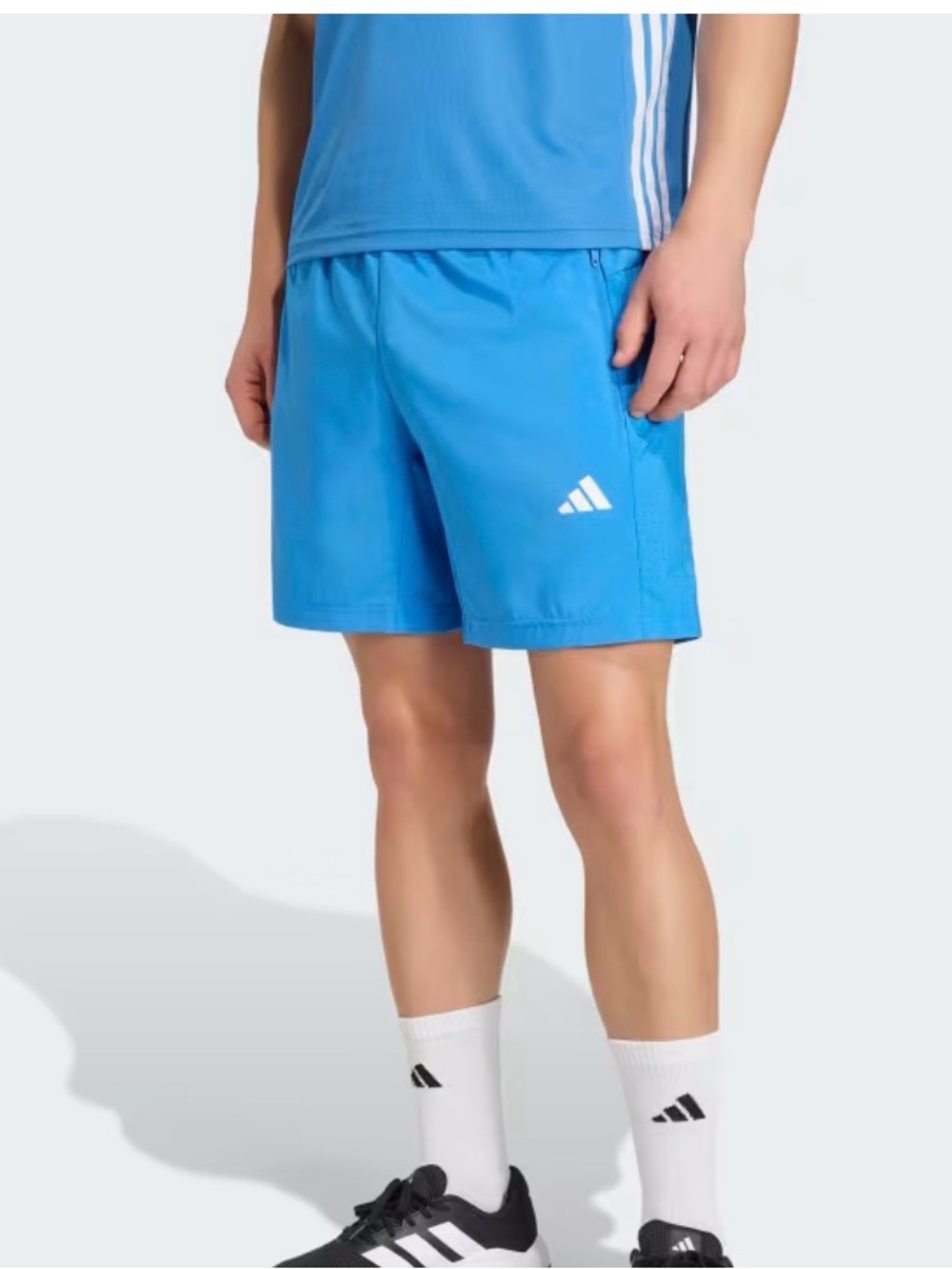 NWT $60 adidas men’s 2X blue shorts 1879